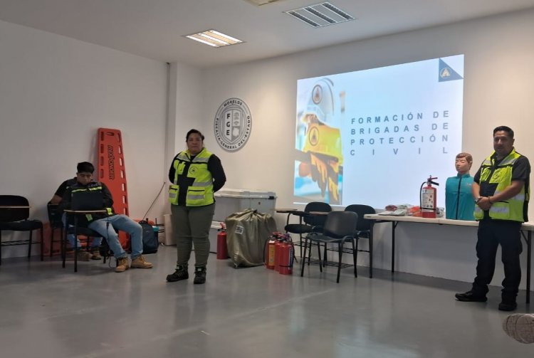 70 brigadistas de FGE se entrenan por contingecias