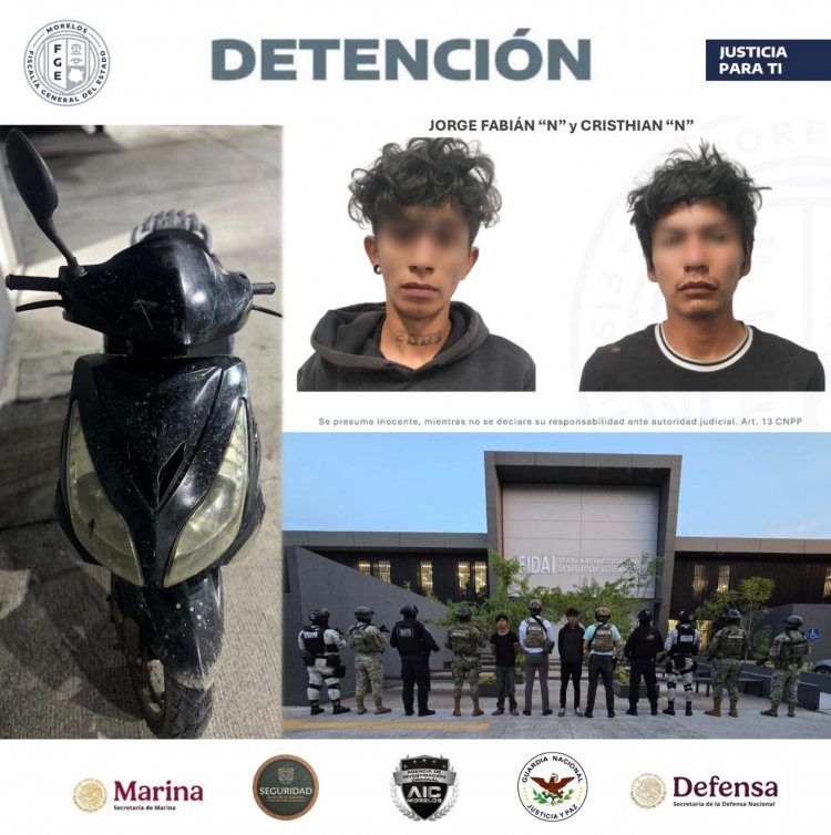 Desmantela FIDAI célula de extorsión en Yautepec