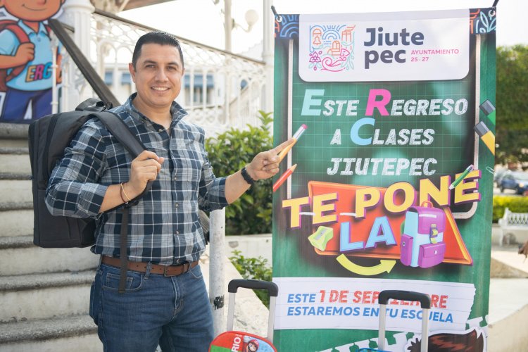Anuncia Eder Rodríguez Casillas  la entrega de mochilas gratuitas