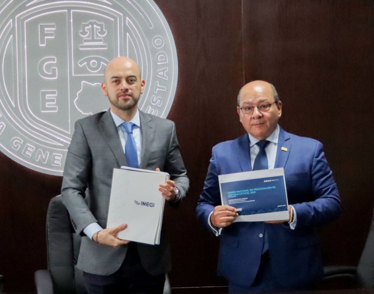 Para el Censo Nacional de Procuración  de Justicia, la FGE entregó información