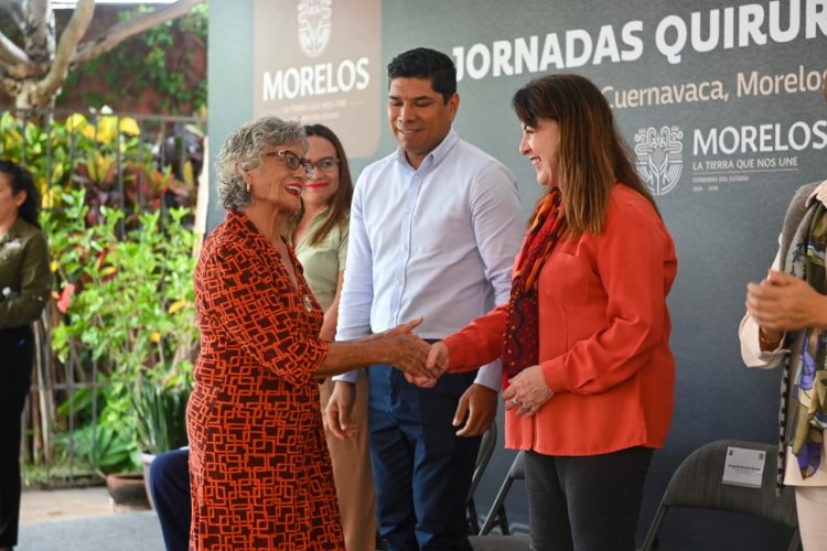 Se apoya a adultos mayores con problemas de cataratas