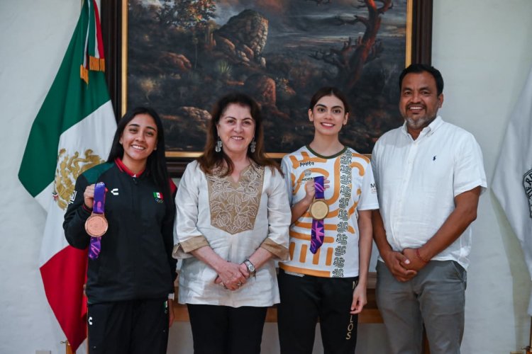 Ganadoras en los Panamericanos  Junior recibieron reconocimiento