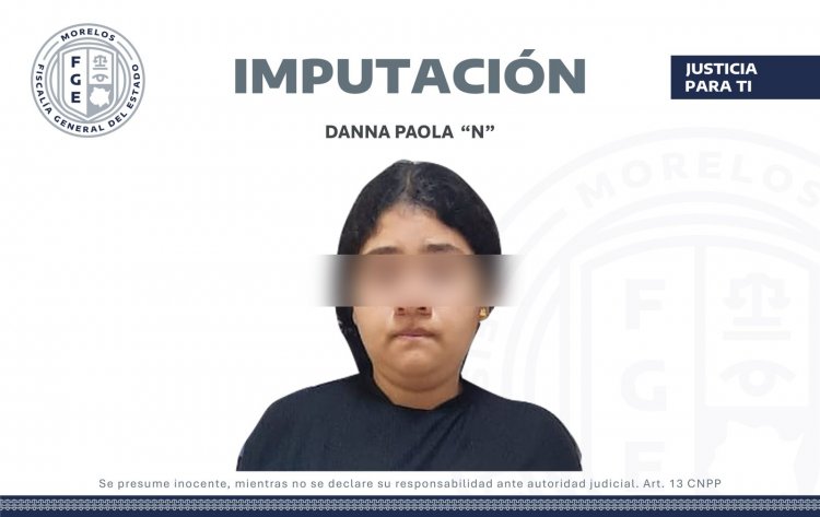 Sorprendieron a Paola con cristal en cateo en Temixco