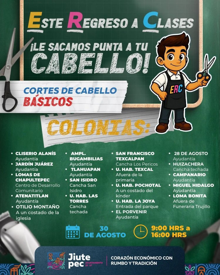 Jiutepec brinda regreso a clases con mucho estilo