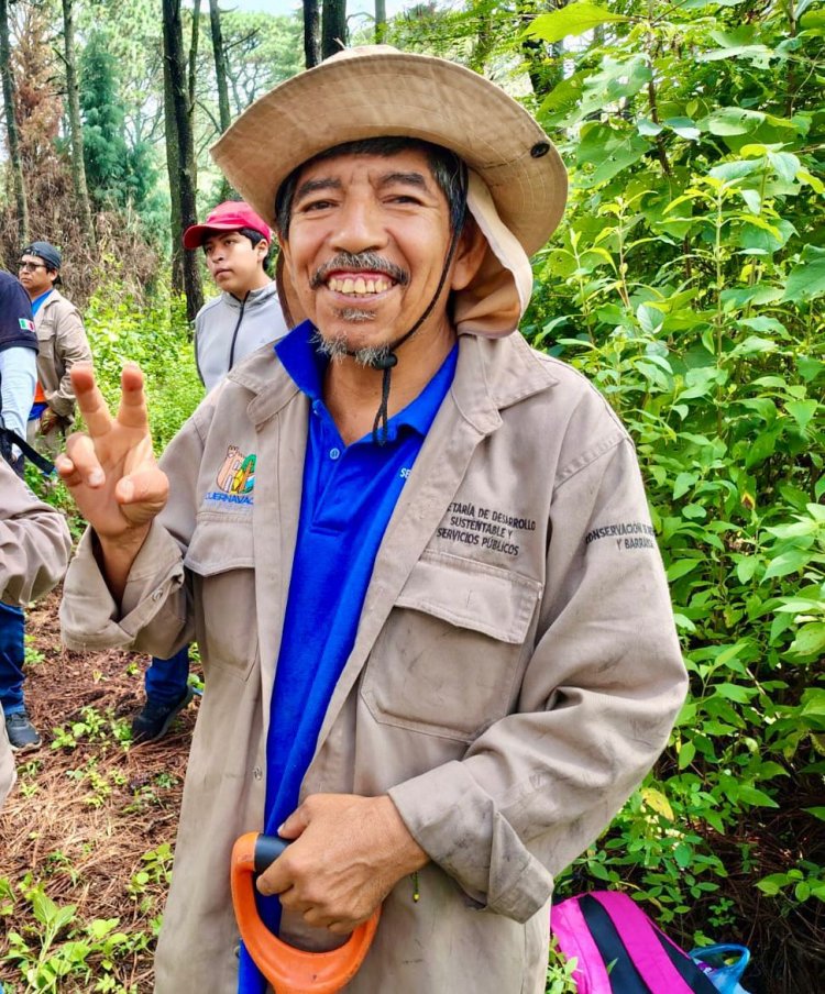 Cuernavaca fortalece su compromiso  ambiental; reforestación en Ocotepec