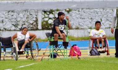 Se realizó fase estatal de paratletismo  ante la Paralimpiada Nacional de 2025
