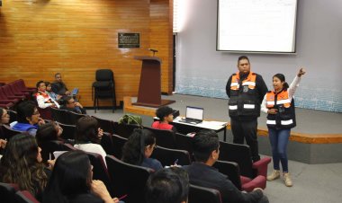 Preparan a personal de UAEM  en materia de Protección Civil