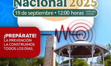 Invita Jiutepec a simulacro 2025