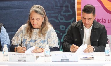 Firma ERC convenio  por respeto a DDHH