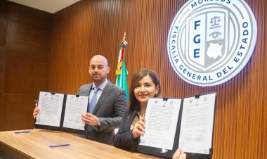 Apoyo en procuración de justicia  tendrá FGE de UAEM con convenio