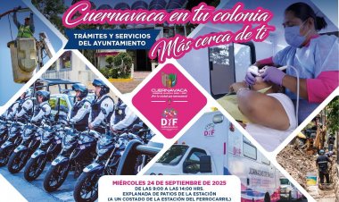 Arranca "Cuernavaca en tu Colonia";  se acercan los servicios municipales