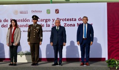 Refrenda JL Urióstegui trabajo con  nuevo titular de la 24 zona militar