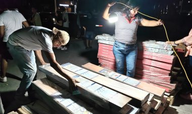 Ayto. de Jojutla gestionó el piso laminado a 35 familias