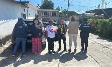 Una morelense en situación de calle  en Edomex, reintegrada a su hogar