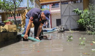 Al menos, 140 viviendas dañadas en  Zacatepec y la región Sur por lluvias