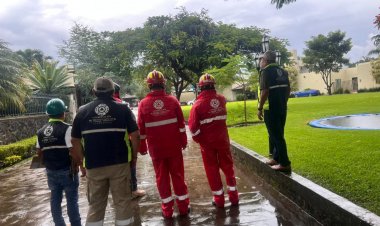 Fuertes estragos en Cuernavaca por lluvias