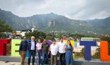 Arrancó en Tepoztlán el programa Rutas  Mágicas de Color, por el embellecimiento