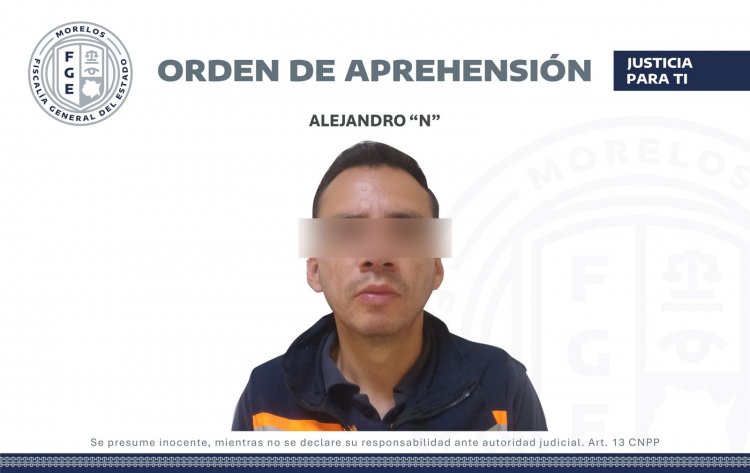 Acusado de violación contra una menor, cae Alejandro en Jiutepec