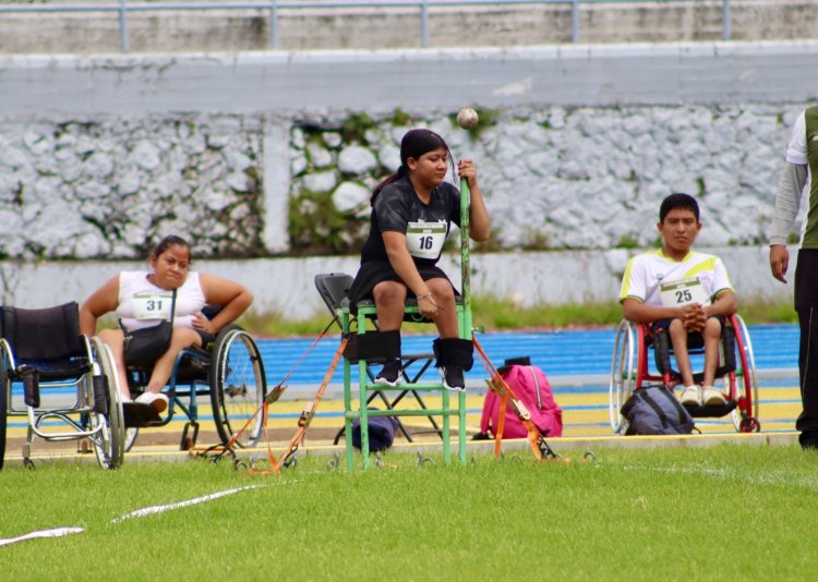 Se realizó fase estatal de paratletismo  ante la Paralimpiada Nacional de 2025