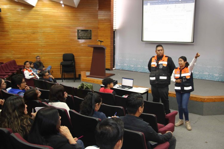 Preparan a personal de UAEM  en materia de Protección Civil