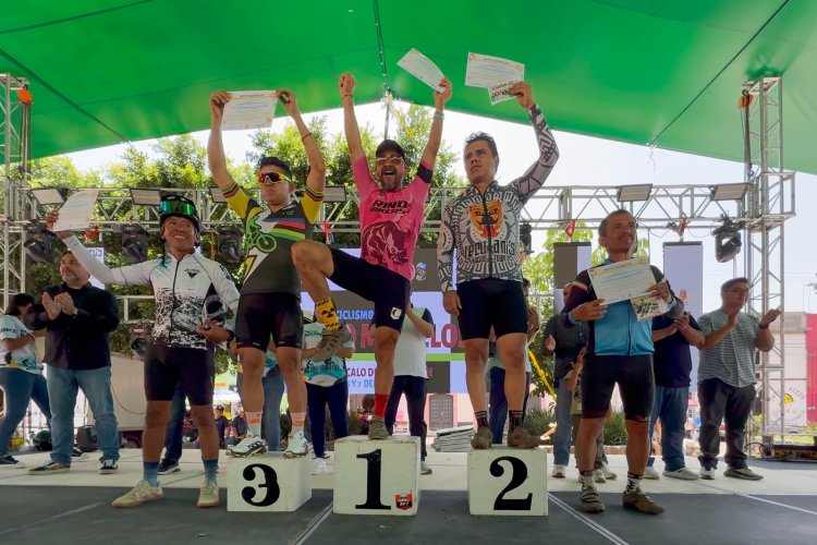 Más de mil ciclistas nacionales  en el Reto Morelos en Tlayacapan