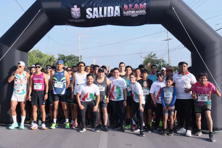 Exitosa carrera atlética “Mujeres en  la Independencia, Jojutla 2025 5K”