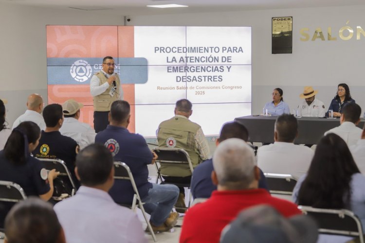 Llama PC estatal a lograr mejora ante emergencias