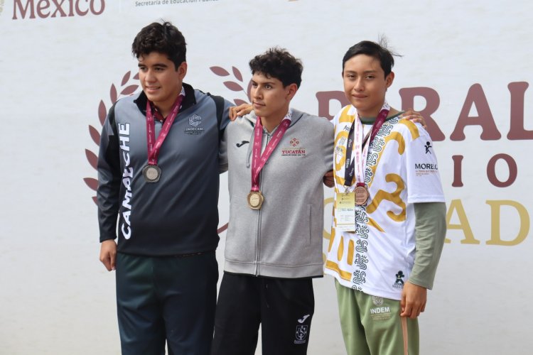 Ángel Alexis dio a Morelos 1a medalla en Paralimpiada