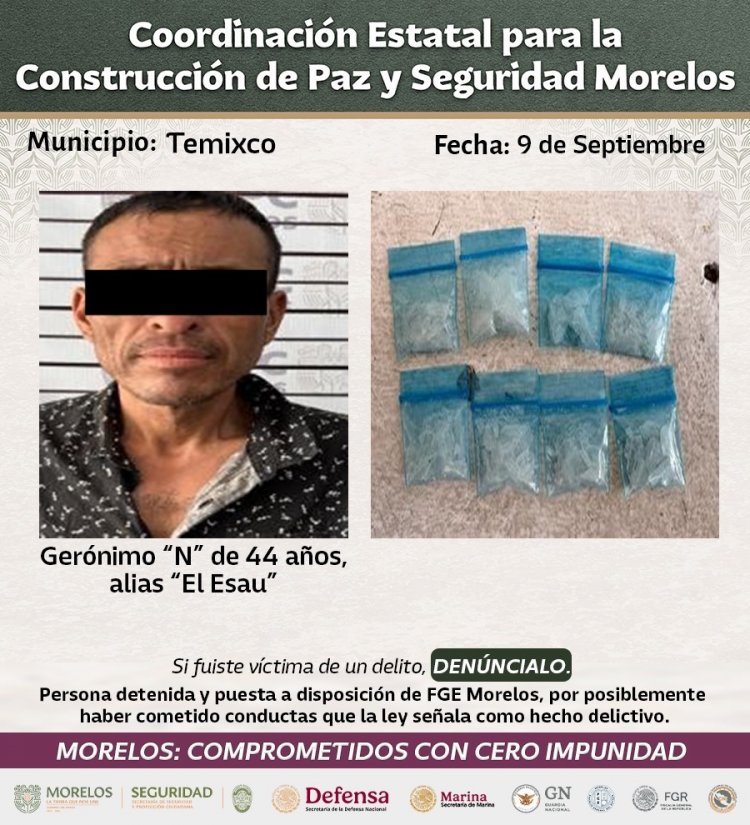 36 peligrosos generadores de  violencia quedaron capturados