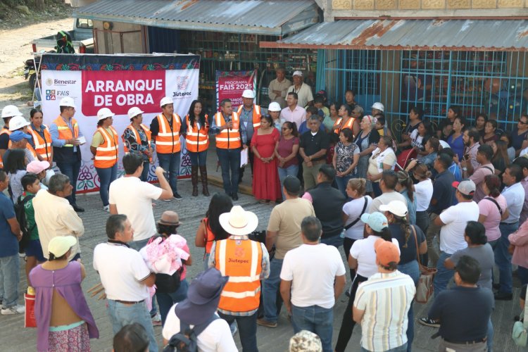 Tercer día de arranque  de obras en Jiutepec