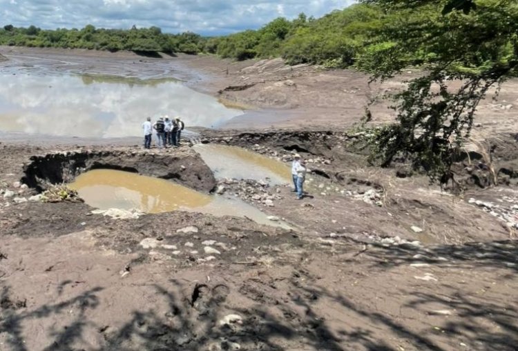 Se derrumbó presa en Ayala por lluvia; inician reparación
