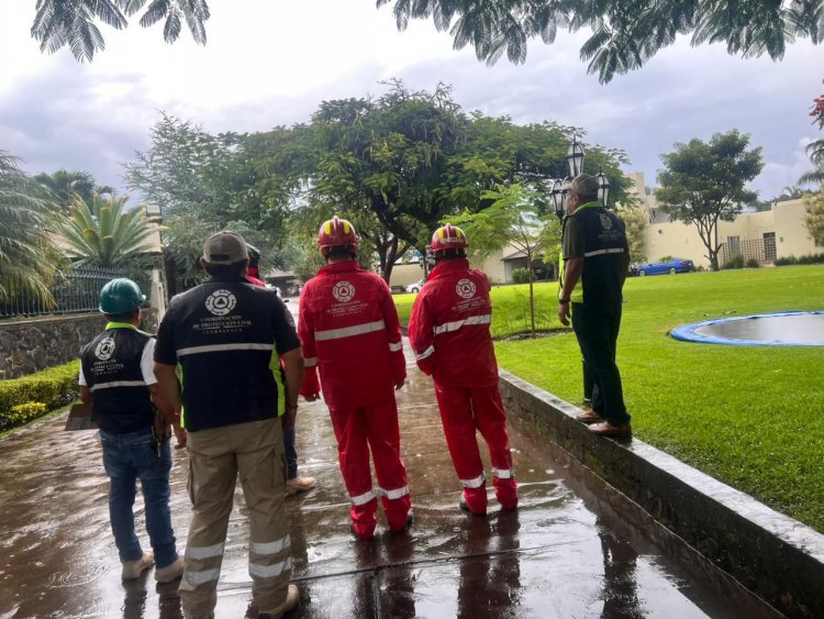 Fuertes estragos en Cuernavaca por lluvias
