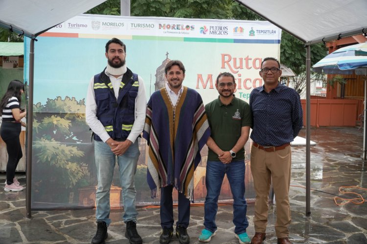 Arrancó en Tepoztlán el programa Rutas  Mágicas de Color, por el embellecimiento