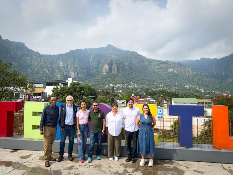 Arrancó en Tepoztlán el programa Rutas  Mágicas de Color, por el embellecimiento