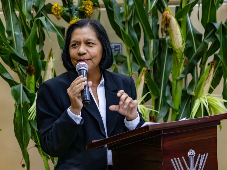 Disertan sobre relevancia del maíz en conferencias