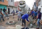 Supervisó el presidente de Jojutla reparación de calle