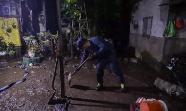 Desbordamiento en Ixtlilco el Chico, en  Tepalcingo, generó grave daño a casas