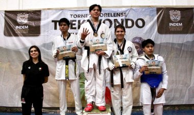Fueron más de 400 los participantes  en Torneo Morelense de Taekwondo