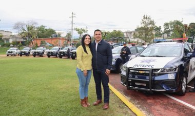 Entrega histórica de Eder  Rodríguez. a seguridad pública