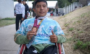 Cosechan paratletas morelenses  medallas en la Paralimpiada Nal.