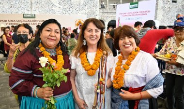 Destaca Margarita la iniciativa de ley  en favor de pueblos y comunidades