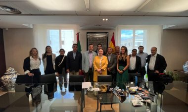 Fortalecen lazo comercial  con la embajada de España