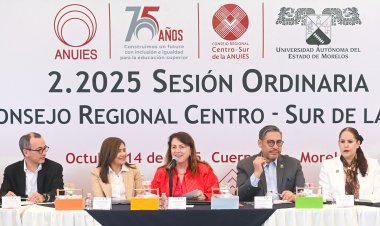 Presente en Consejo Regional  de Anuies, Margarita González