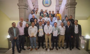 Plan de trabajo del estado y los  municipios golpeados por lluvia