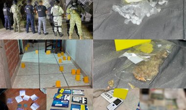 Cateo por droga en Atlatlaucan; hallan casquillos y una motocicleta irregular