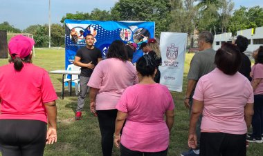 Activación física para prevenir  el cáncer de mama en Jojutla