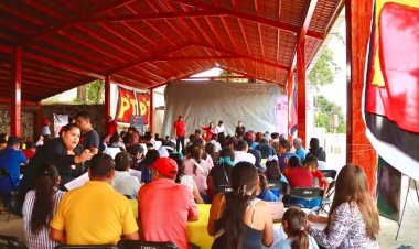 Se preparan militantes del PT  en el municipio de Ocuituco