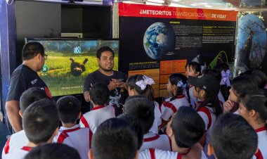 Se difunden la ciencia y la tecnología  en niños de Atlacholoaya, Xochitepec