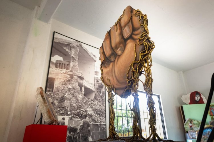 La exposición “Monstruo / sismo”, se  inició en Galería Municipal de Jojutla