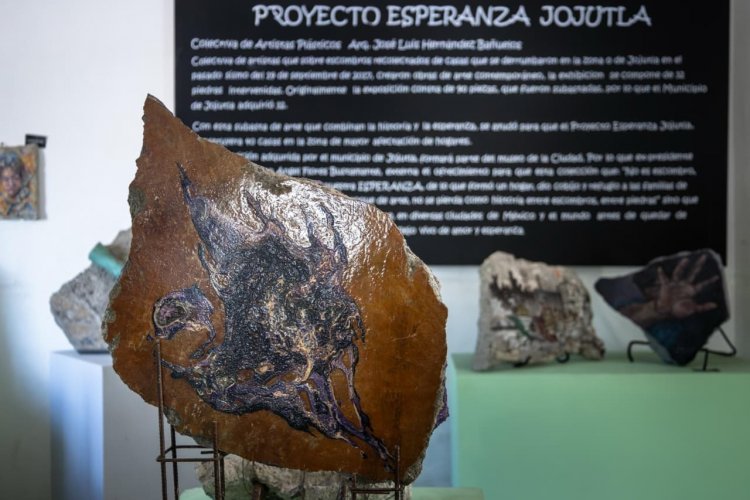 La exposición “Monstruo / sismo”, se  inició en Galería Municipal de Jojutla